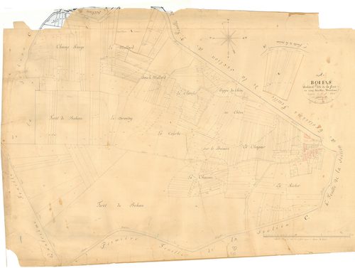 Bohas - 3 P 4610 - 3 P 4610 -  Feuille 3  (1826)