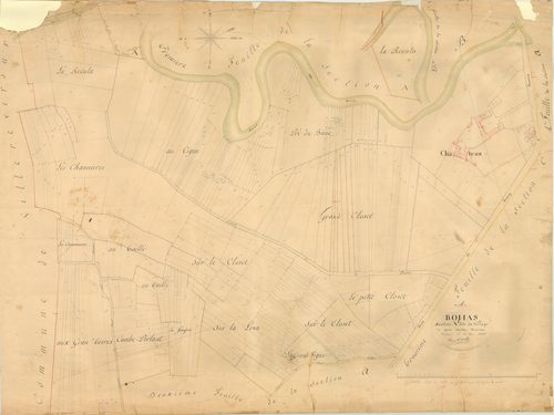 Bohas - 3 P 4602 - 3 P 4602 -  Feuille 3  (1826)