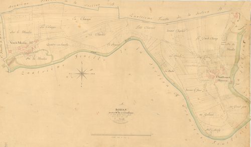 Bohas - 3 P 4606 - 3 P 4606 -  Feuille 3  (1826)