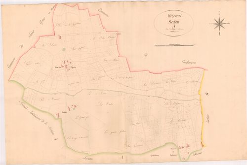 Mézériat - 3 P 10158-2 - 3 P 10158-2 -  Feuille 1  (1811)