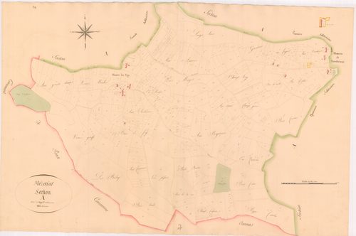 Mézériat - 3 P 10158-4 - 3 P 10158-4 -  Feuille 3  (1811)