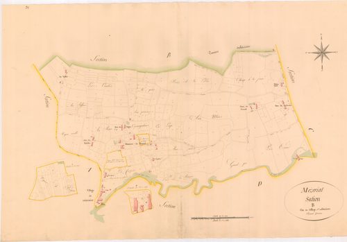 Mézériat - 3 P 10158-7 - 3 P 10158-7 -  Feuille 2  (1811)