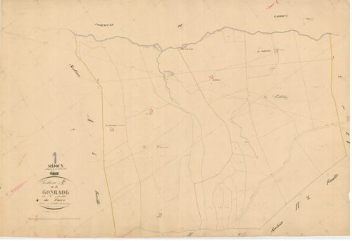 Mijoux - 3 P 6253 - 3 P 6253 -  Feuille 4  (1845-1910)