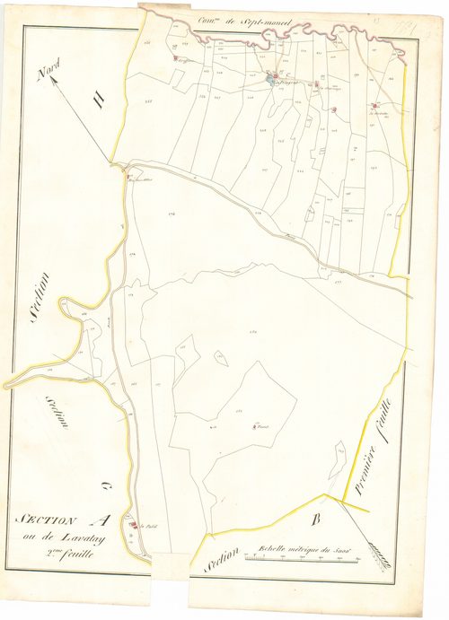 Mijoux - 3 P 10091-3 - 3 P 10091-3 -  Feuille 2  (1810)