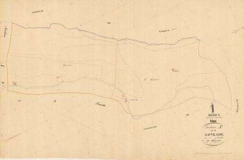 Mijoux - 3 P 6252 - 3 P 6252 -  Feuille 3  (1845-1910)