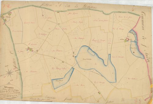 Mionnay - 3 P 7474 - 3 P 7474 -  Feuille 1  (1819)