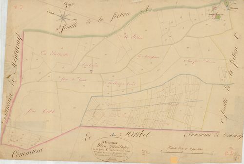 Mionnay - 3 P 7477 - 3 P 7477 -  Feuille 2  (1819)