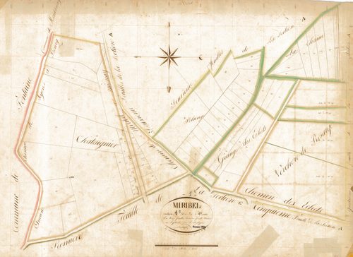 Miribel - 1777 W 288-4 - 1777 W 288-4 -  Feuille 3  (1834)