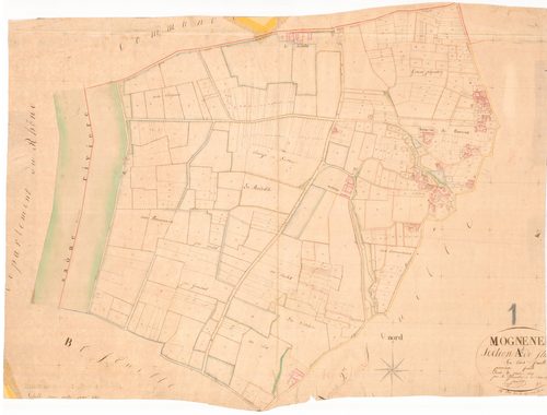 Mogneneins - 3 P 7488 - 3 P 7488 -  Feuille 1  (1829)