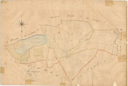 Montagnat - 3 P 7500 - 3 P 7500 -  Feuille 3  (1830)