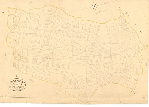 Montagnieu - 3 P 7503 - 3 P 7503 -  Feuille 2  (1840)
