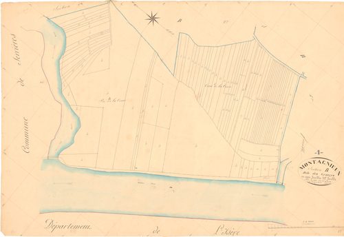 Montagnieu - 3 P 7513 - 3 P 7513 -  Feuille 3  (1840)
