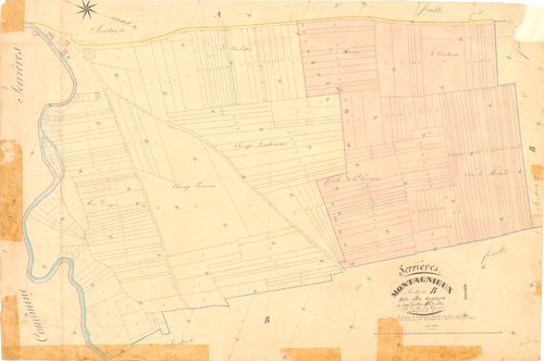 Montagnieu - 3 P 7511 - 3 P 7511 -  Feuille 1  (1840-1892)