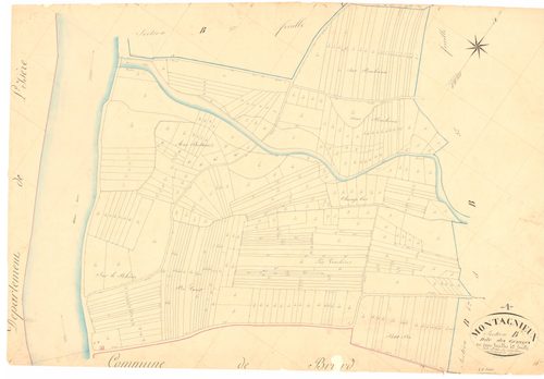 Montagnieu - 3 P 7514 - 3 P 7514 -  Feuille 4  (1840)