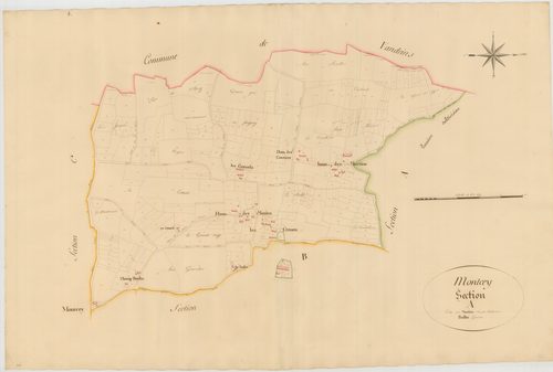 Montcet - 3 P 10154-3 - 3 P 10154-3 -  Feuille 2  (1811)