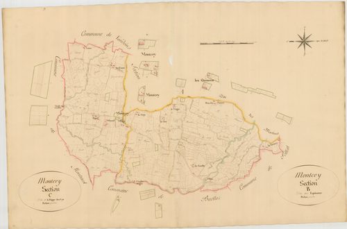 Montcet - 3 P 10154-5 - 3 P 10154-5 -  Feuille 1  (1811)