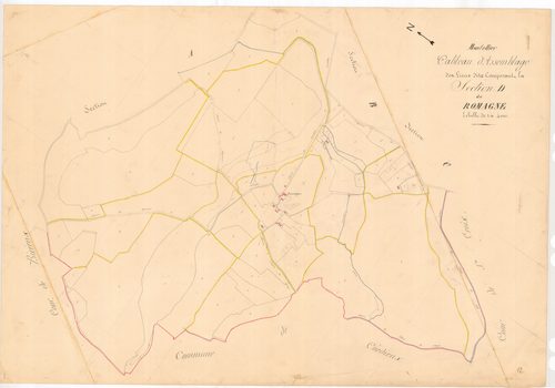 Le Montellier - 3 P 6866 - 3 P 6866 -  Section D  (1839)