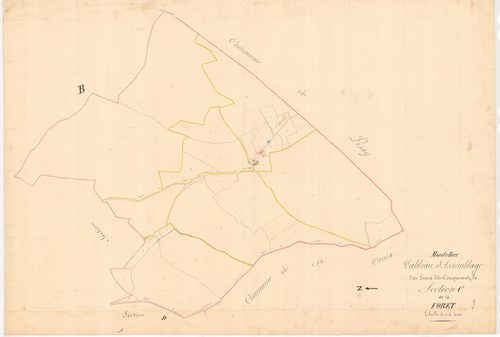 Le Montellier - 3 P 6865 - 3 P 6865 -  Section C  (1839)