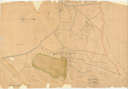Monthieux - 3 P 7556 - 3 P 7556 -  Feuille 1  (1832)
