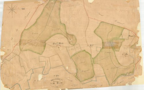 Monthieux - 3 P 7555 - 3 P 7555 -  Feuille 2  (1832)
