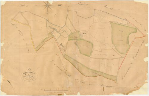 Monthieux - 3 P 7557 - 3 P 7557 -  Feuille 2  (1832)