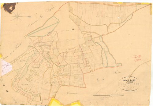 Montluel - 1777 W 303-11 - 1777 W 303-11 -  Feuille 3  (1831)