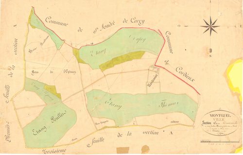 Montluel - 1777 W 303-3 - 1777 W 303-3 -  Feuille 2  (1831)