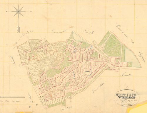 Montluel - 1777 W 303-12 - 1777 W 303-12 -  Feuille 4  (1831)