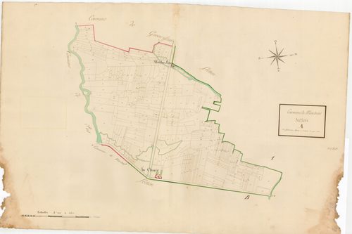 Montréal-la-Cluse - 3 P 10086-4 - 3 P 10086-4 -  Feuille 3  (1810)