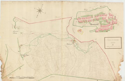 Montréal-la-Cluse - 3 P 10086-2 - 3 P 10086-2 -  Feuille 1  (1810)