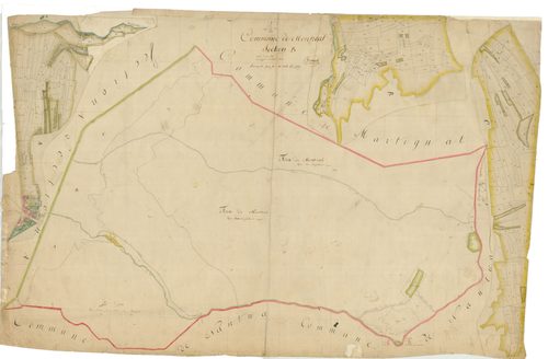 Montréal-la-Cluse - 3 P 7574 - 3 P 7574 -  Feuille 1  (1810)