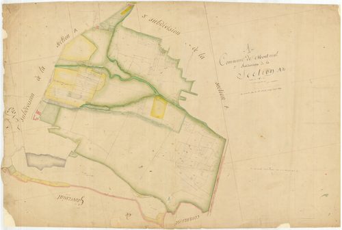 Montréal-la-Cluse - 3 P 7572 - 3 P 7572 -  Feuille 2  (1810)