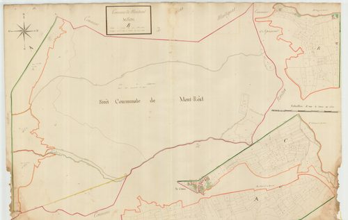 Montréal-la-Cluse - 3 P 10086-5 - 3 P 10086-5 -  Feuille 1  (1810)