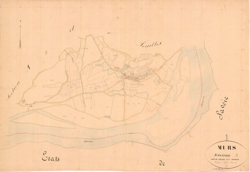 Murs-et-Gélignieux - 3 P 7588 - 3 P 7588 -  Feuille 2  (1836)