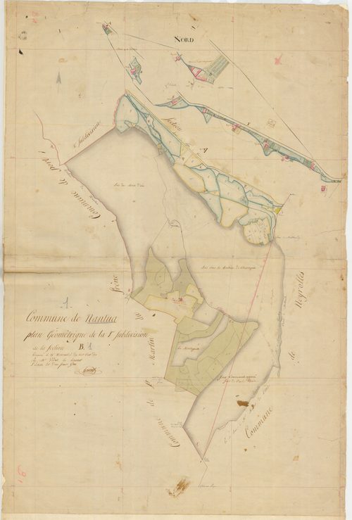 Nantua - 3 P 7594 - 3 P 7594 -  Feuille 1  (1810)