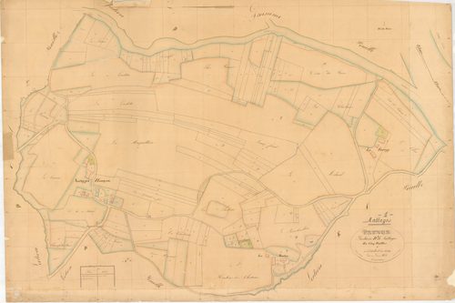 Nattages (Parves et Nattages, Ain, France ; ancienne commune) - 3 P 7786 - 3 P 7786 -  Feuille 4  (1836-1872)