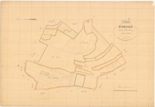 Nattages (Parves et Nattages, Ain, France ; ancienne commune) - 3 P 7781 - 3 P 7781 -  Feuille 2  (1836-1872)