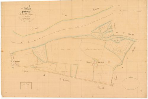 Nattages (Parves et Nattages, Ain, France ; ancienne commune) - 3 P 7784 - 3 P 7784 -  Feuille 2  (1836-1872)