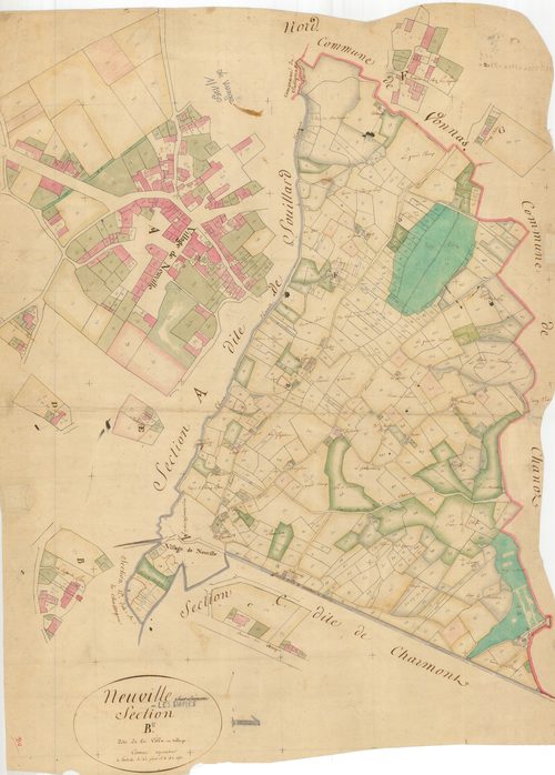 Neuville-les-Dames - 3 P 7602 - 3 P 7602 -  Feuille 1  (1811)
