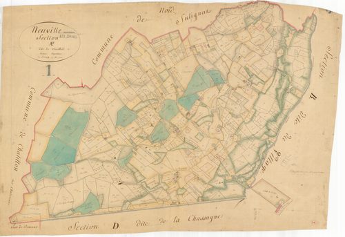 Neuville-les-Dames - 3 P 7601 - 3 P 7601 -  Feuille 1  (1811)