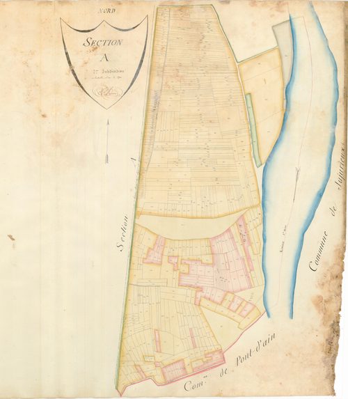 Neuville-sur-Ain - 3 P 10074-4 - 3 P 10074-4 -  Feuille 3  (1808)
