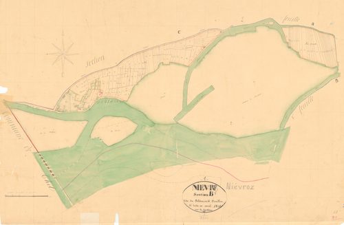 Niévroz - 1777 W 320-13 - 1777 W 320-13 -  Feuille 6  (1834)