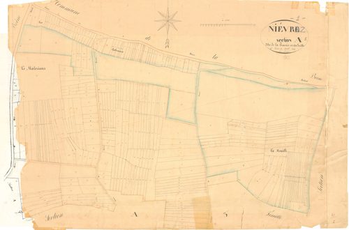 Niévroz - 1777 W 320-2 - 1777 W 320-2 -  Feuille 1  (1834)