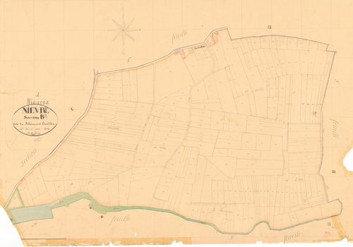 Niévroz - 1777 W 320-9 - 1777 W 320-9 -  Feuille 2  (1834)