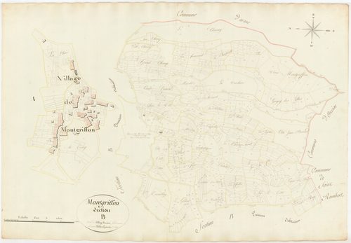 Nivollet-Montgriffon - 3 P 10114-6 - 3 P 10114-6 -  Feuille 1  (1812)