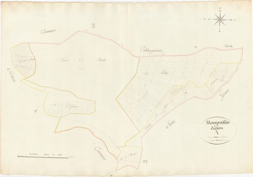 Nivollet-Montgriffon - 3 P 10114-5 - 3 P 10114-5 -  Feuille 4  (1812)