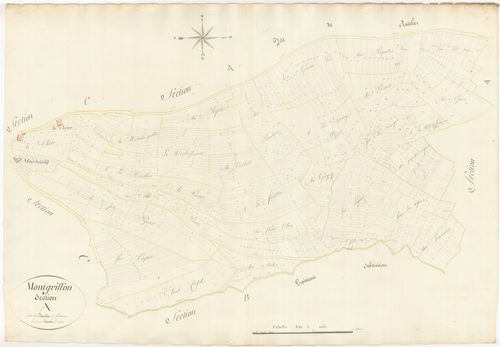 Nivollet-Montgriffon - 3 P 10114-2 - 3 P 10114-2 -  Feuille 1  (1812)