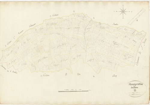 Nivollet-Montgriffon - 3 P 10114-8 - 3 P 10114-8 -  Feuille 3  (1812)
