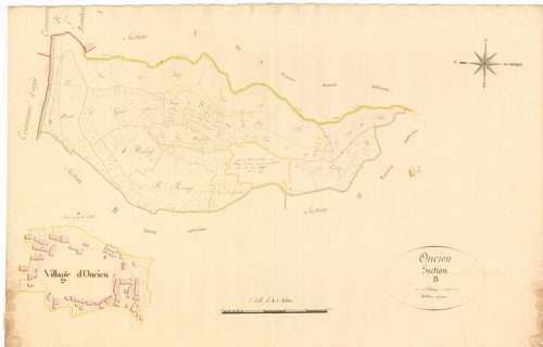 Oncieu - 3 P 10108-4 - 3 P 10108-4 -  Feuille 1  (1811)