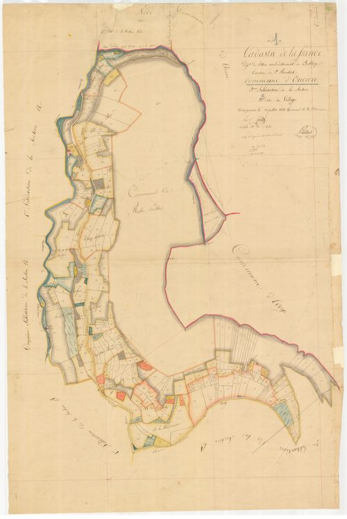 Oncieu - 3 P 7684 - 3 P 7684 -  Feuille 3  (1811)
